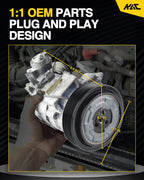 A/C Compressor & Clutch for Hyundai Elantra 2011–2013, Kia Soul 2012–2013
