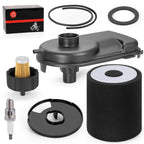 Air Filter + Cap + Fuel Filter w/Seal for Yamaha Golf Cart G2–G11 (1990–2004)