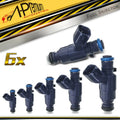 Set of 6 Fuel Injectors for Chevrolet Equinox (2008–2009) Malibu (2008–2012) Cadillac SRX