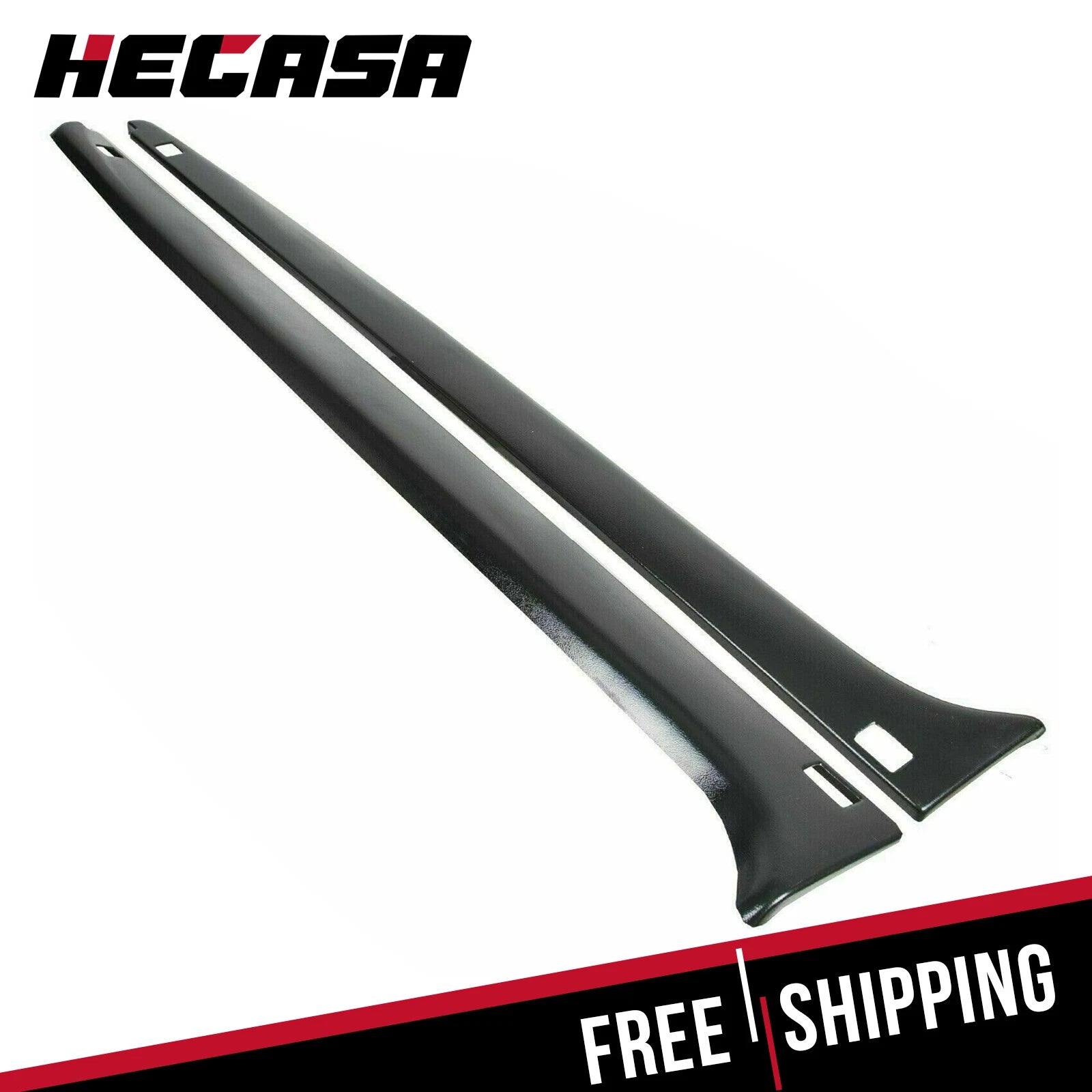 Pair Bed Rail Caps for Chevy Silverado GMC Sierra 1500 (1999–2005)