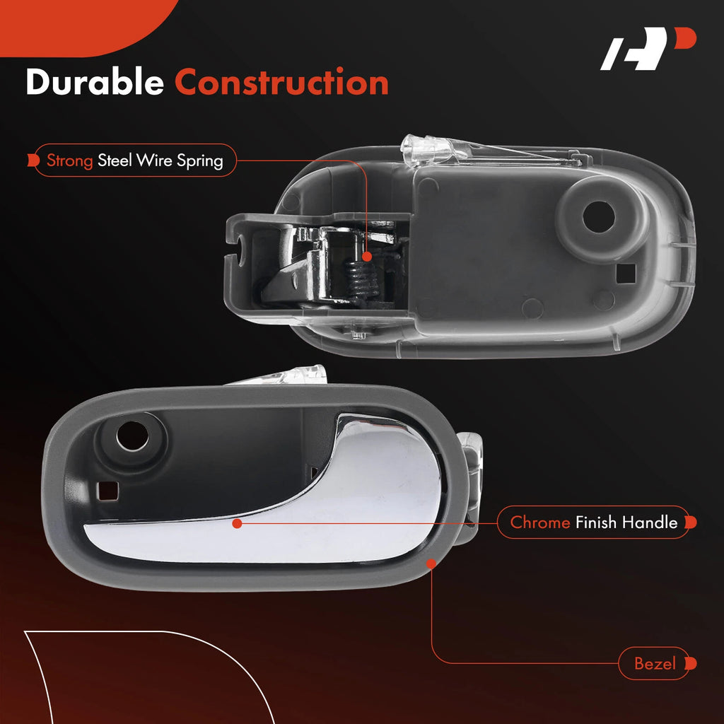 Front Right Interior Door Handle with LED Hole for Chevy Malibu (2008-2012)
