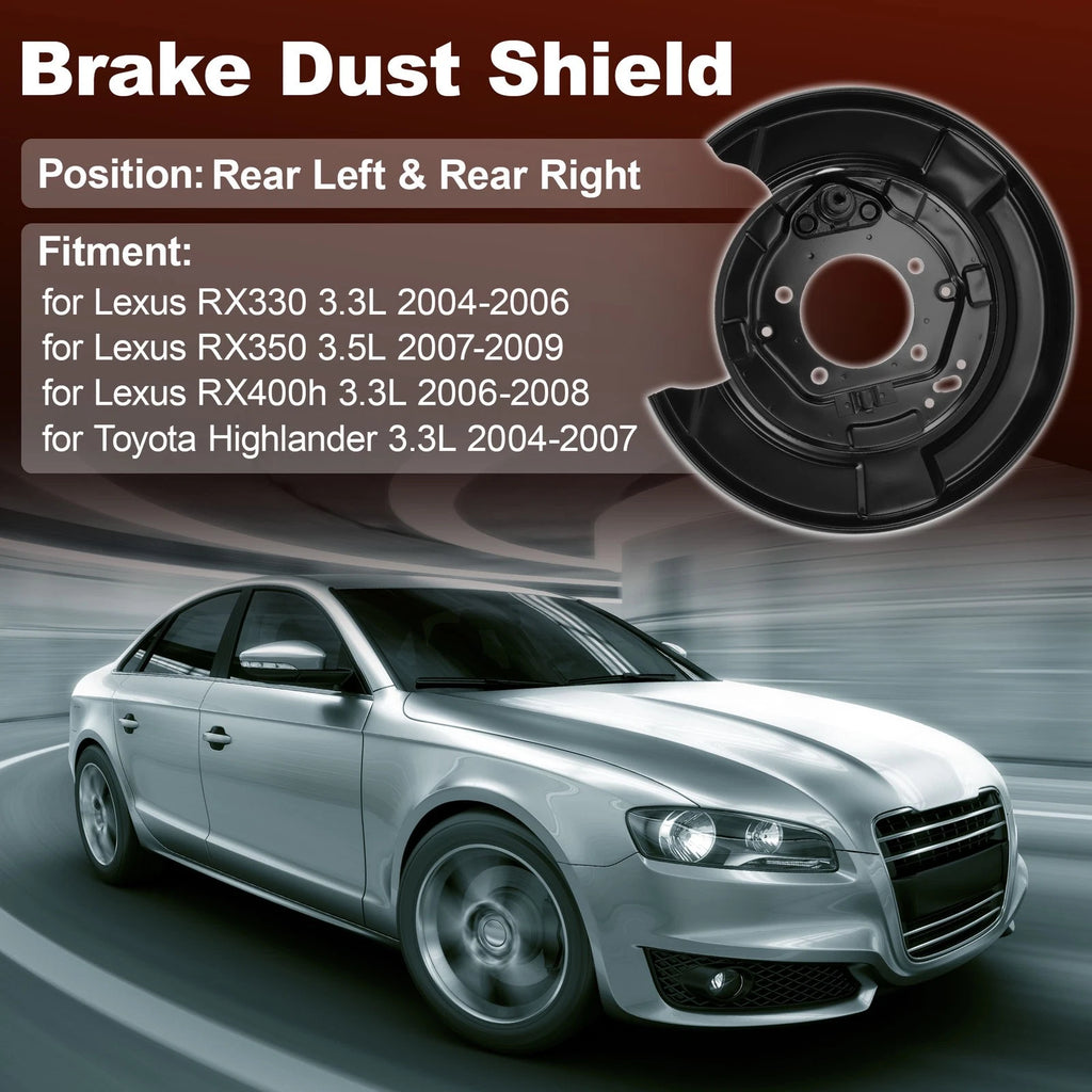 Wheel Brake Dust Shield for Lexus RX330 (2004–2006) No.4650348020