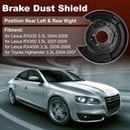 Wheel Brake Dust Shield for Lexus RX330 (2004–2006) No.4650348020
