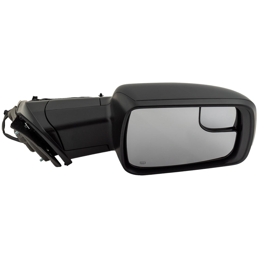 Right Mirror for Ram 1500 (2019–2024) Power Heated Textured Blind Spot Glass