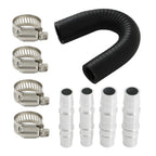 Universal Silicone Heater Core Bypass Hose Repair Kit 5/8" 3/4"