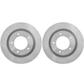 Set of 2 Front 345mm Vented Disc Brake Rotors for Toyota Lexus (OEM)