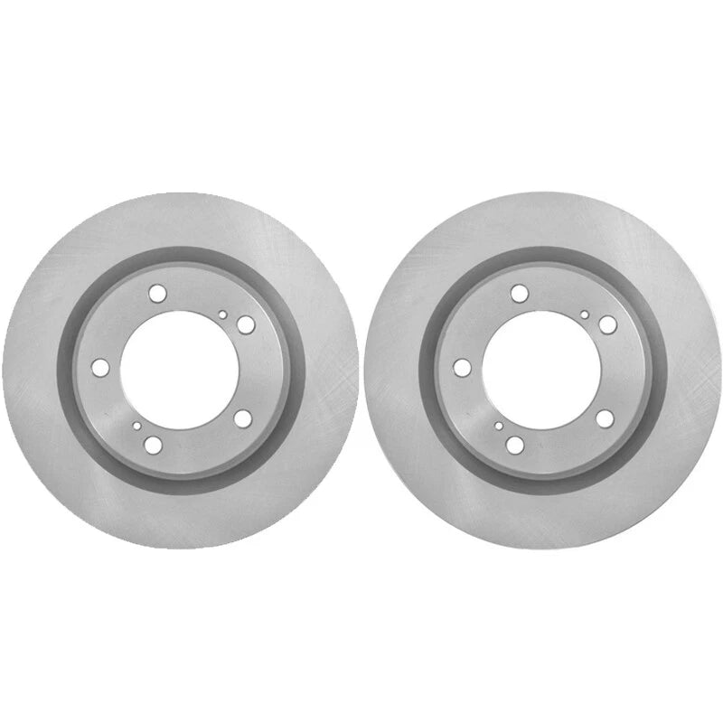 Set of 2 Front 345mm Vented Disc Brake Rotors for Toyota Lexus (OEM)