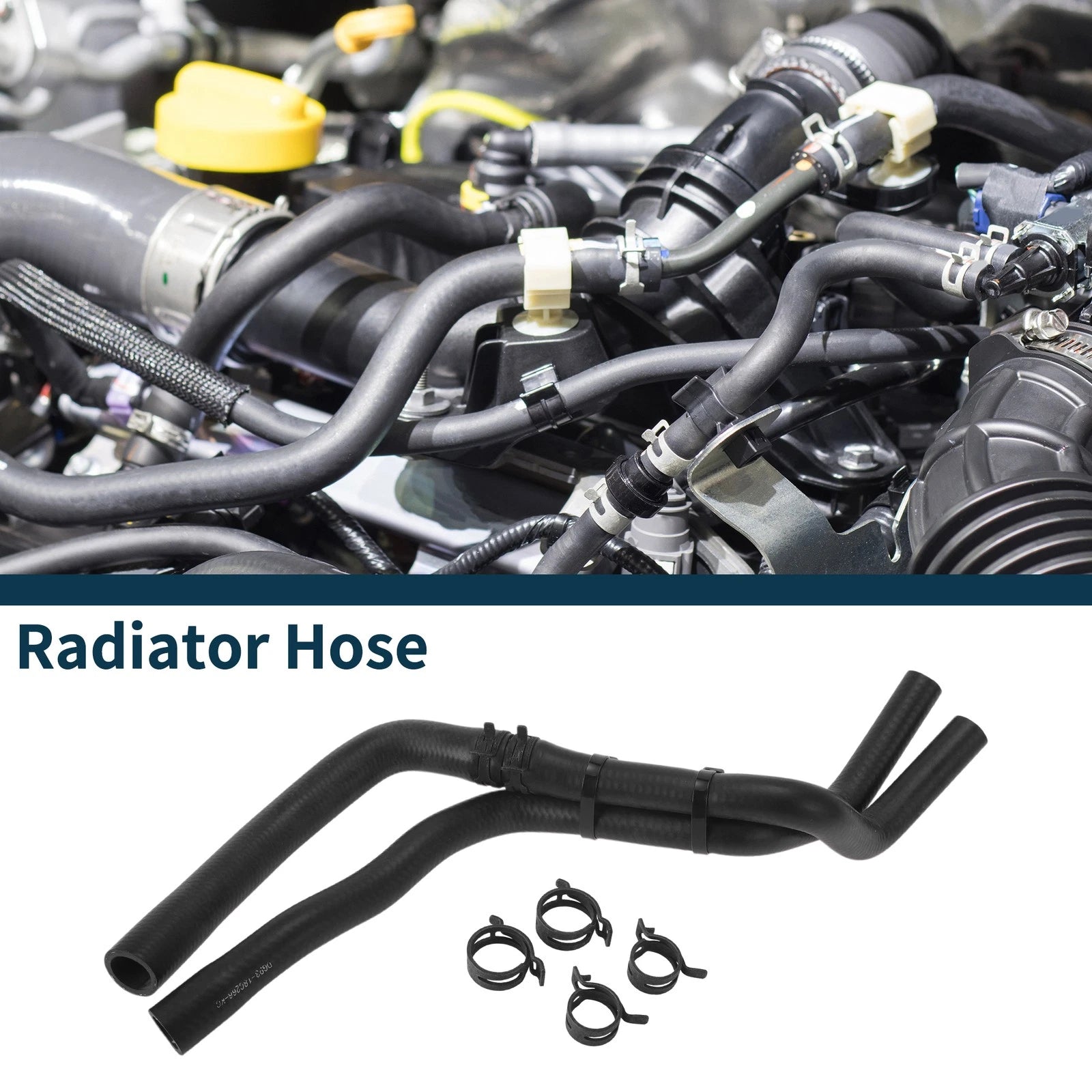 Radiator Hose No.DG9318C266KC for Ford Mondeo (2017–2025) Rubber
