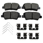 Akebono ProACT Ultra Premium Ceramic Brake Pads for (ACT1812)