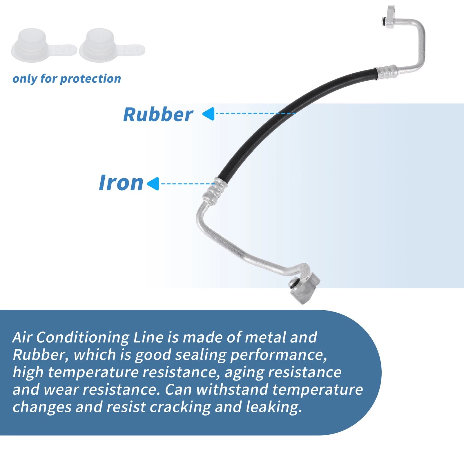 A/C Refrigerant Liquid Hose for Toyota Corolla (2004–2007) No. 8870302300