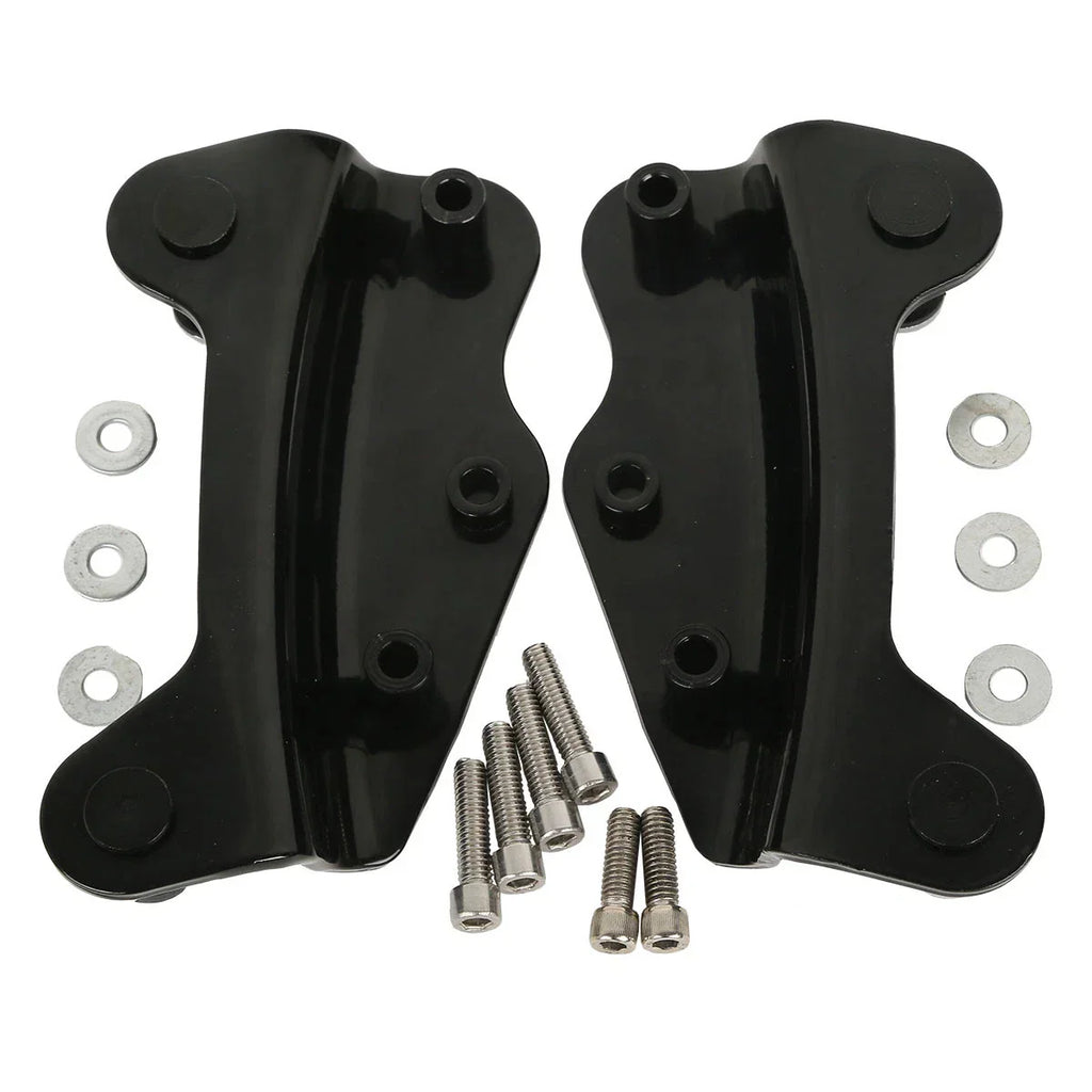 Black Detachable Mounting Rack Docking Kit for Harley Touring (2009 - 2013)