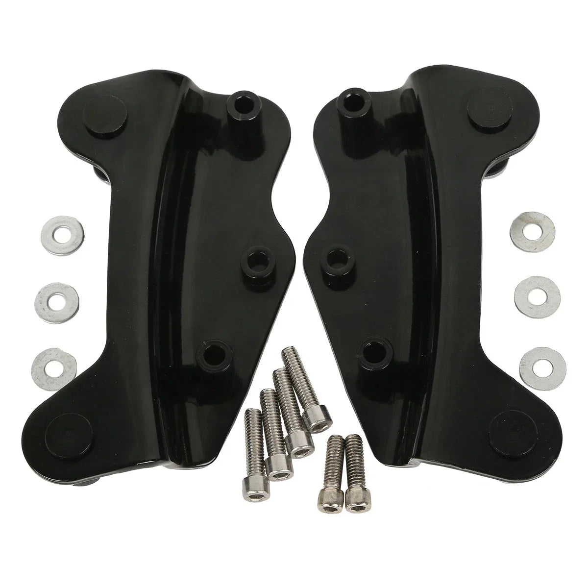 Black Detachable Mounting Rack Docking Kit for Harley Touring (2009 - 2013)
