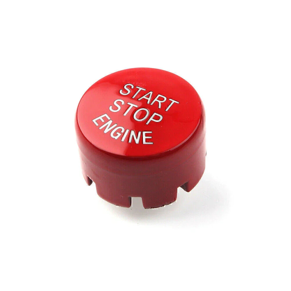 Auto Start/Stop Engine Switch Button ABS Red for BMW F Series (2012-2023)
