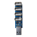 USB 2.0 1-to-4 Hub for Laptop Desktop PC (CH334F)