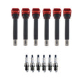 Set of 6 Ignition Coils & Spark Plugs for Audi A5 Quattro (2008–2017)