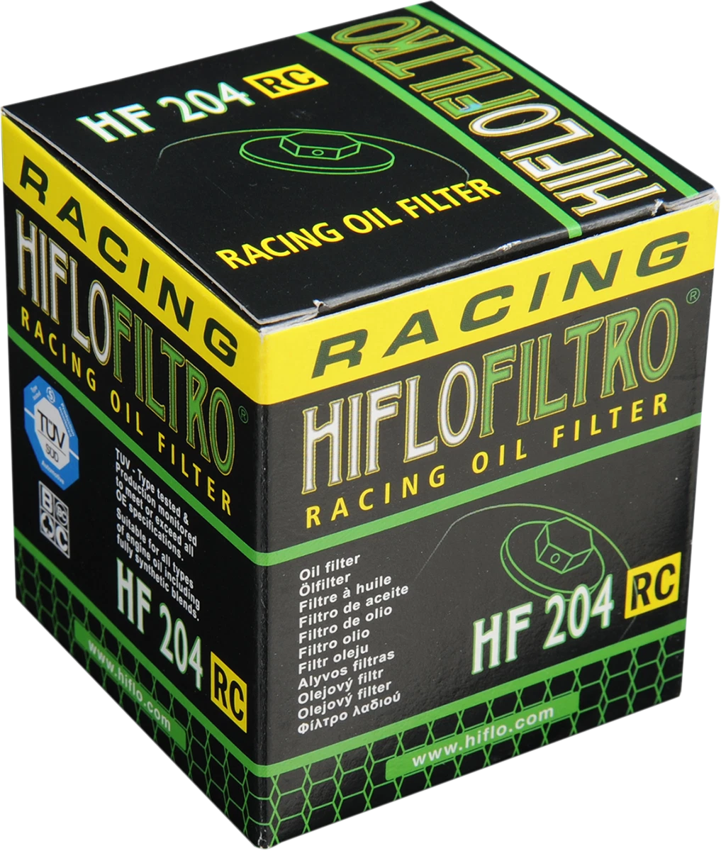HIFLOFILTRO Racing Oil Filter HF204RC for