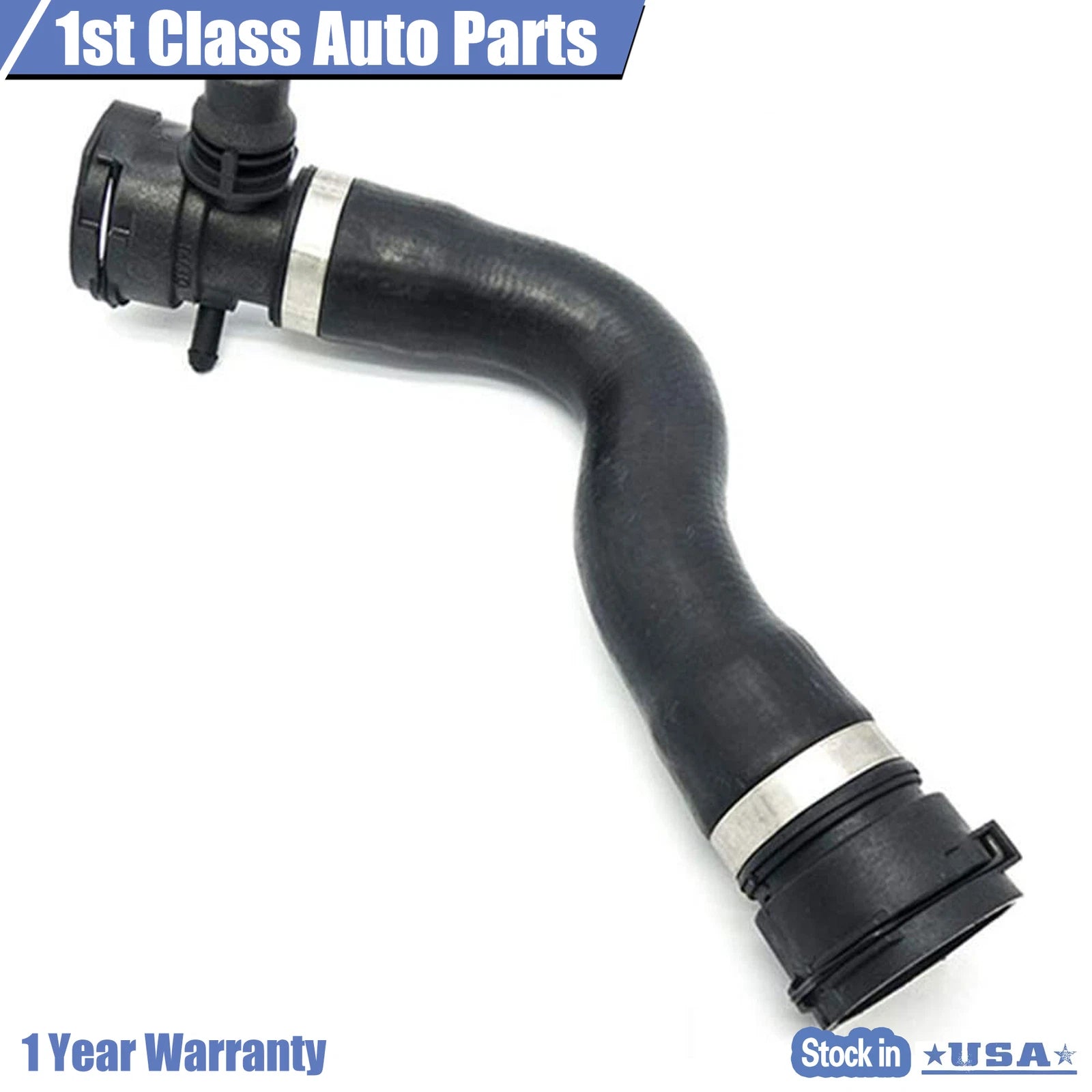 Upper Radiator Coolant Hose for BMW 135i 335i Z4 X1 (2008–2015)