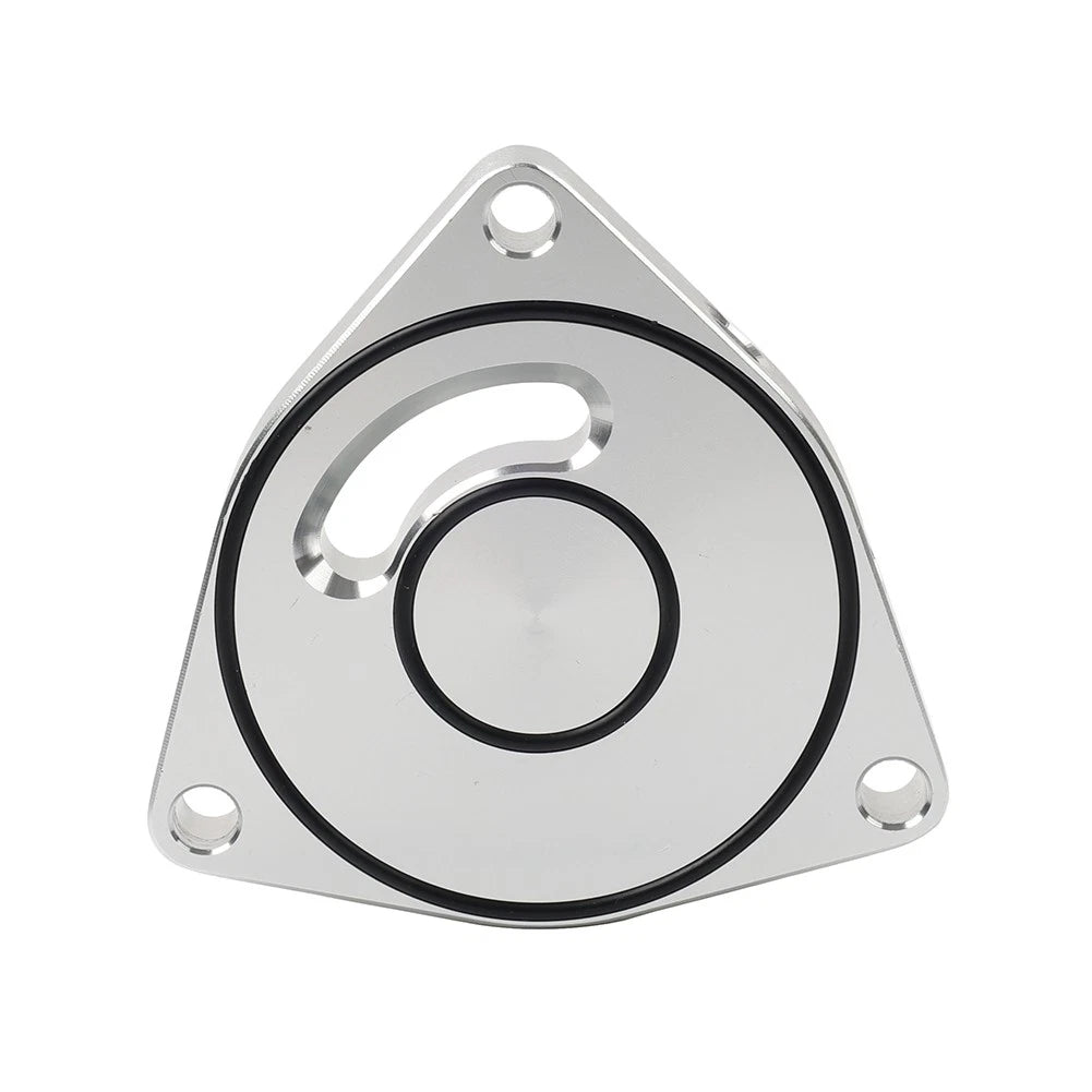 Turbo Blow Off Valve BOV Plate Spacer for Honda Civic (2015–2021) Silver