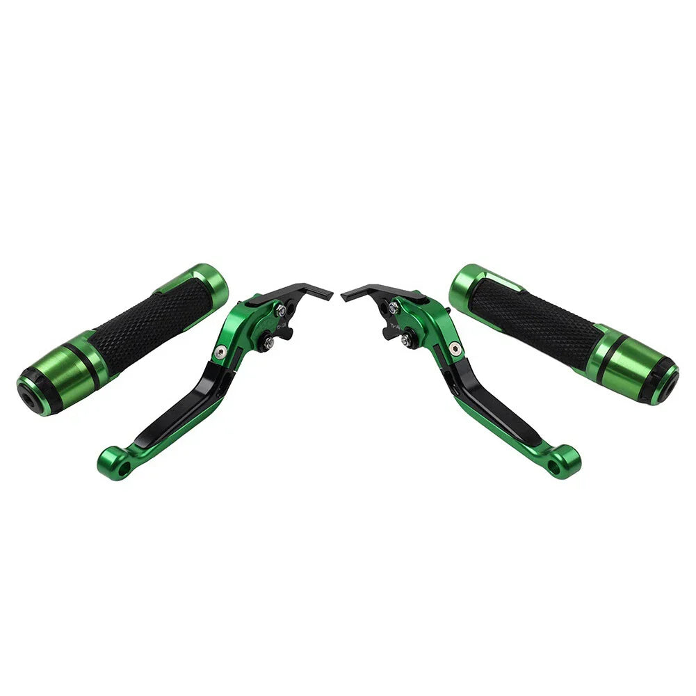 Green Extendable Brake Clutch Levers for Honda CBR125R CBR150R (2004-2023)