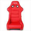 NRG Reinforced Fiberglass Fixed Back Racing Bucket Seat for Universal Fit (2000–2023)