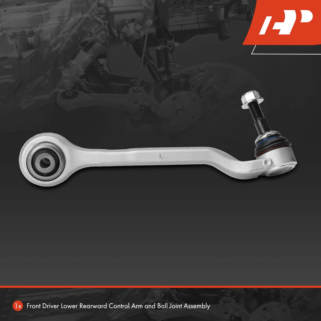 Front Left Lower Rearward Control Arm with Ball Joint for BMW