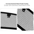 Upper Black Mesh Grille Insert for Nissan Maxima (2009-2014)