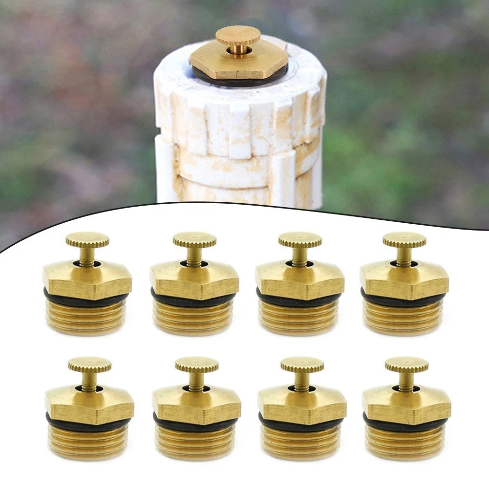 8X Adjustable 360 Degree Brass Sprinkler Heads for Garden Irrigation