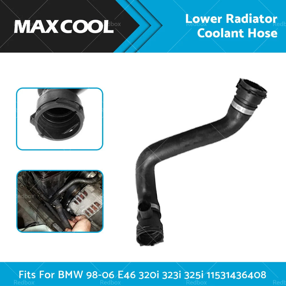 Radiator Coolant Hose for BMW 3 Series E46 323i 325i 328i 330i (1998–2006)