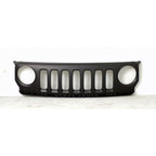 Replacement Black Ready to Paint Plastic Front Grille For 2011-2017 Jeep Patriot