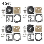 Set of 4 Carburetor Repair Kits for Husqvarna H355 (55CC) Zama RB-95