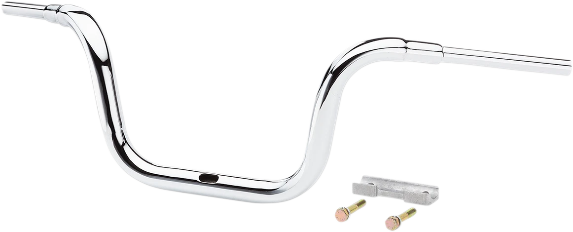 1-1/2" Grande Traditional Ape Hanger Handlebar for Harley (10") - Chrome
