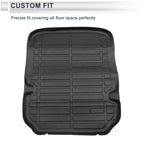 Cargo Liner Rear Trunk Mat for Chevrolet Camaro (2016–2024) TPE Long Grid Pattern