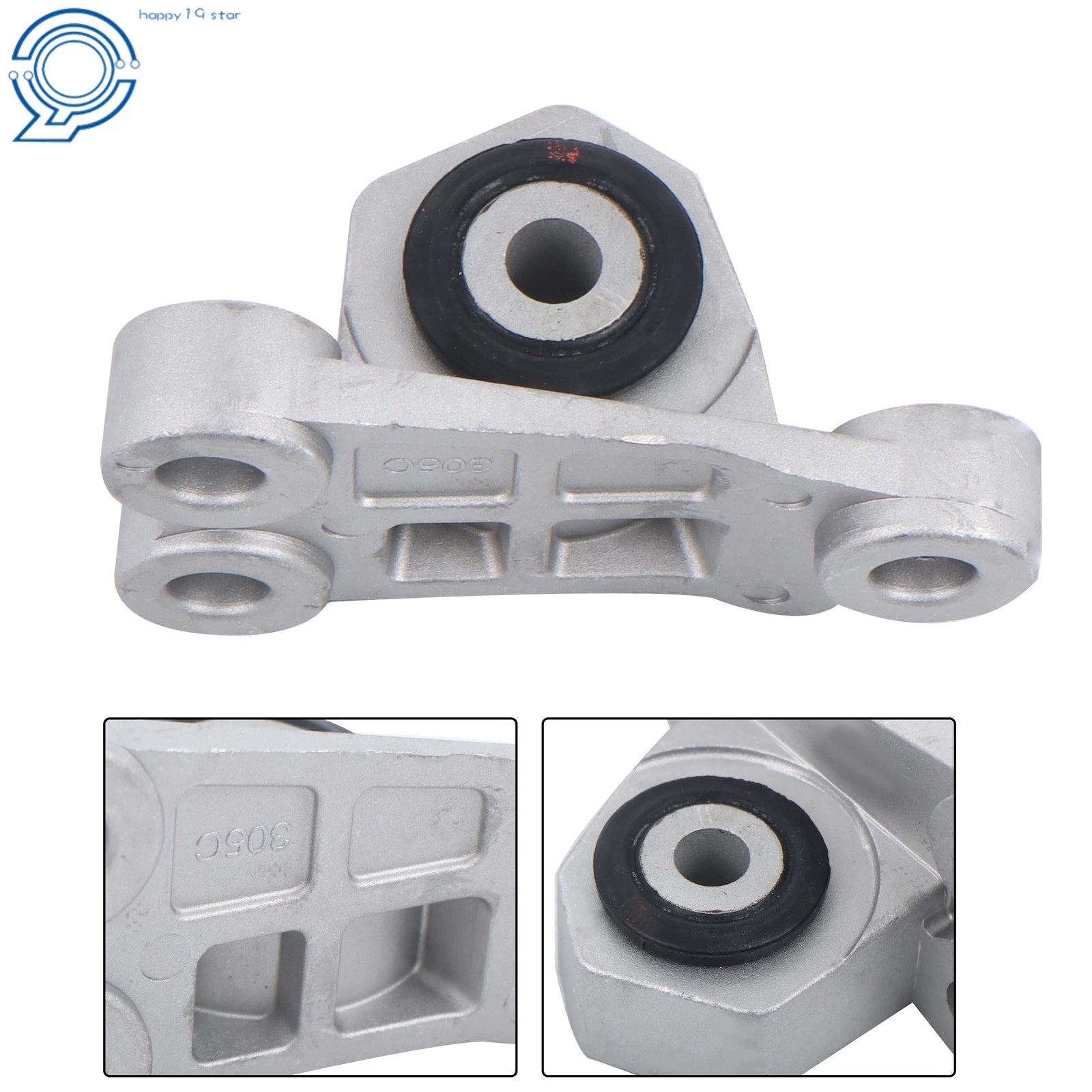 Set of 4 Engine and Transmission Mounts for Jeep Renegade (2015-2017)