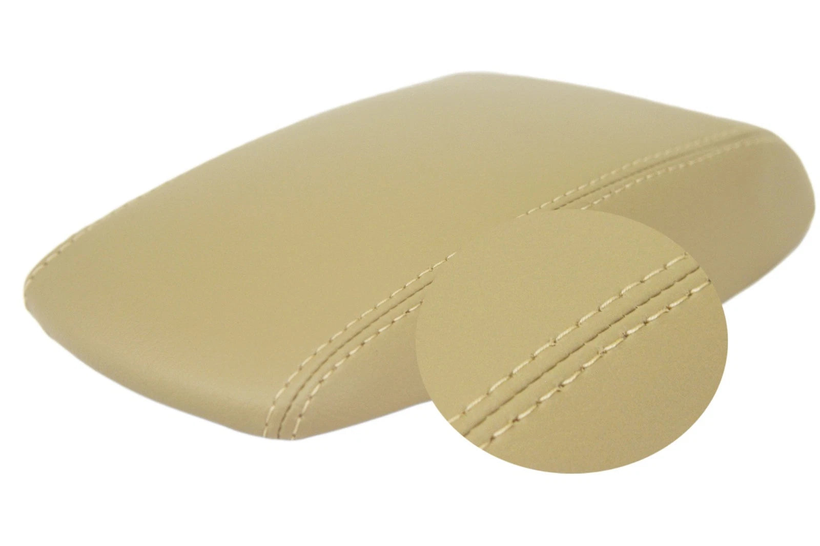 Center Console Armrest Cover for Nissan Sentra (2013–2019) Beige Leather