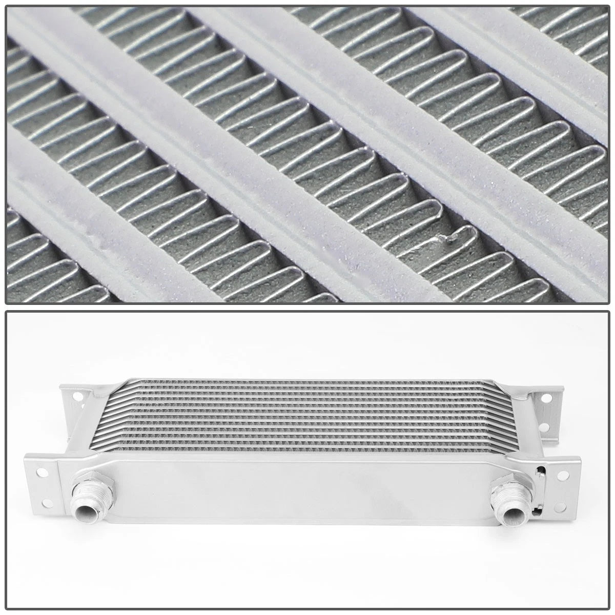 T6061 Aluminum 13-Row 10AN Transmission Cooler for Universal Applications