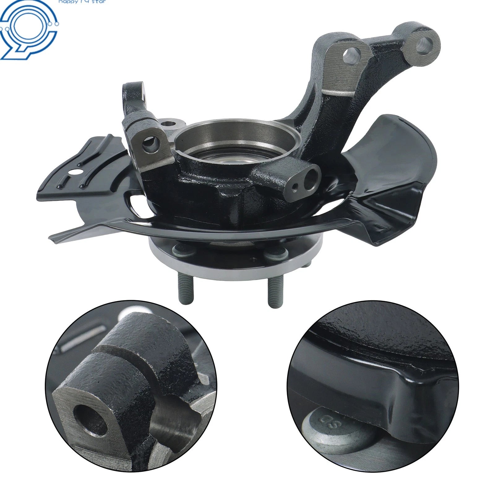 Wheel Hub Bearing Knuckle for Hyundai Sonata (2011-2013) Front Driver Side