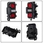 Pair LED Tail Lights for Ford Bronco Raptor (2021–2023) Red Outer Lamps