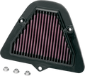 K&N High-Flow Air Filter for Kawasaki KA-1709 (OE Replacement)