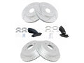 Front and Rear Brake Pad and Rotor Kit for Suzuki Equator (2009–2012) WF314RX