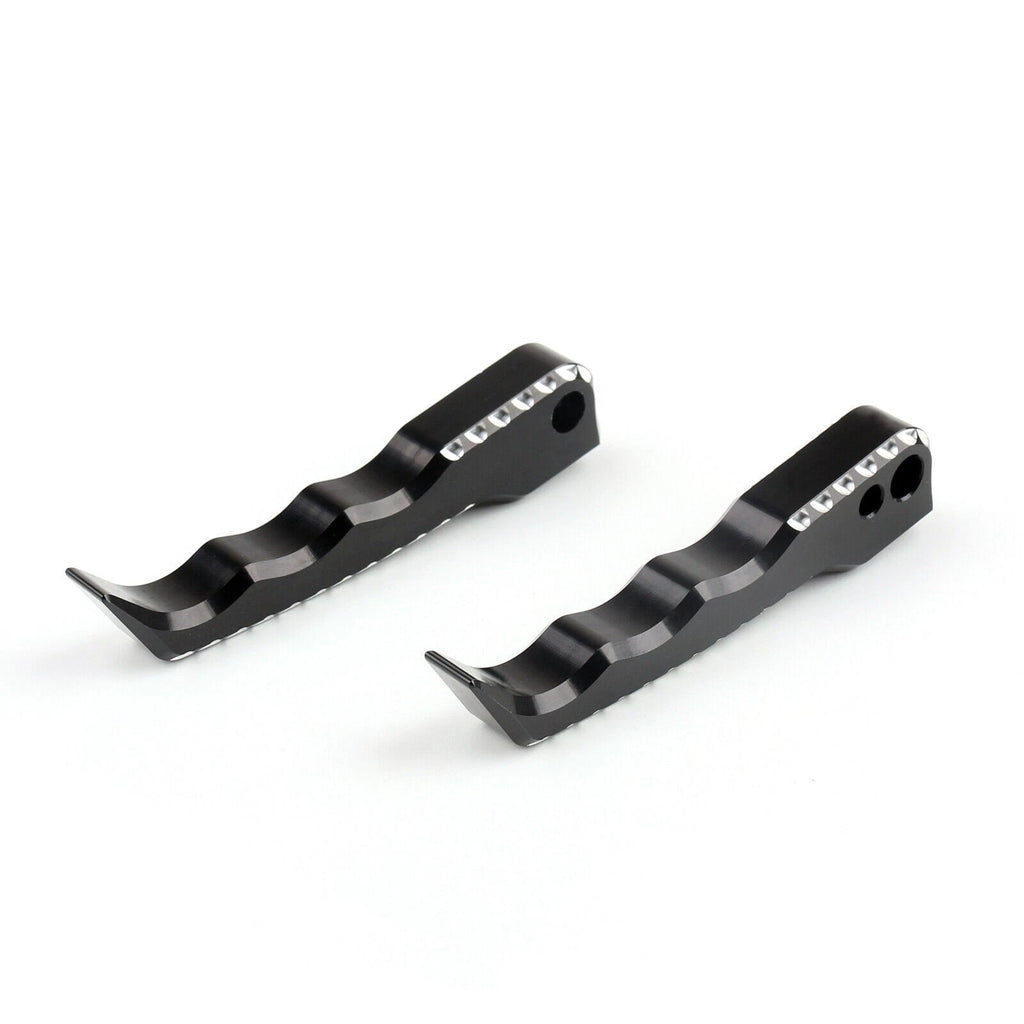 Rear Passenger Footrest Foot Pegs for Suzuki GSXR 1300 Hayabusa (2008–2015) Black
