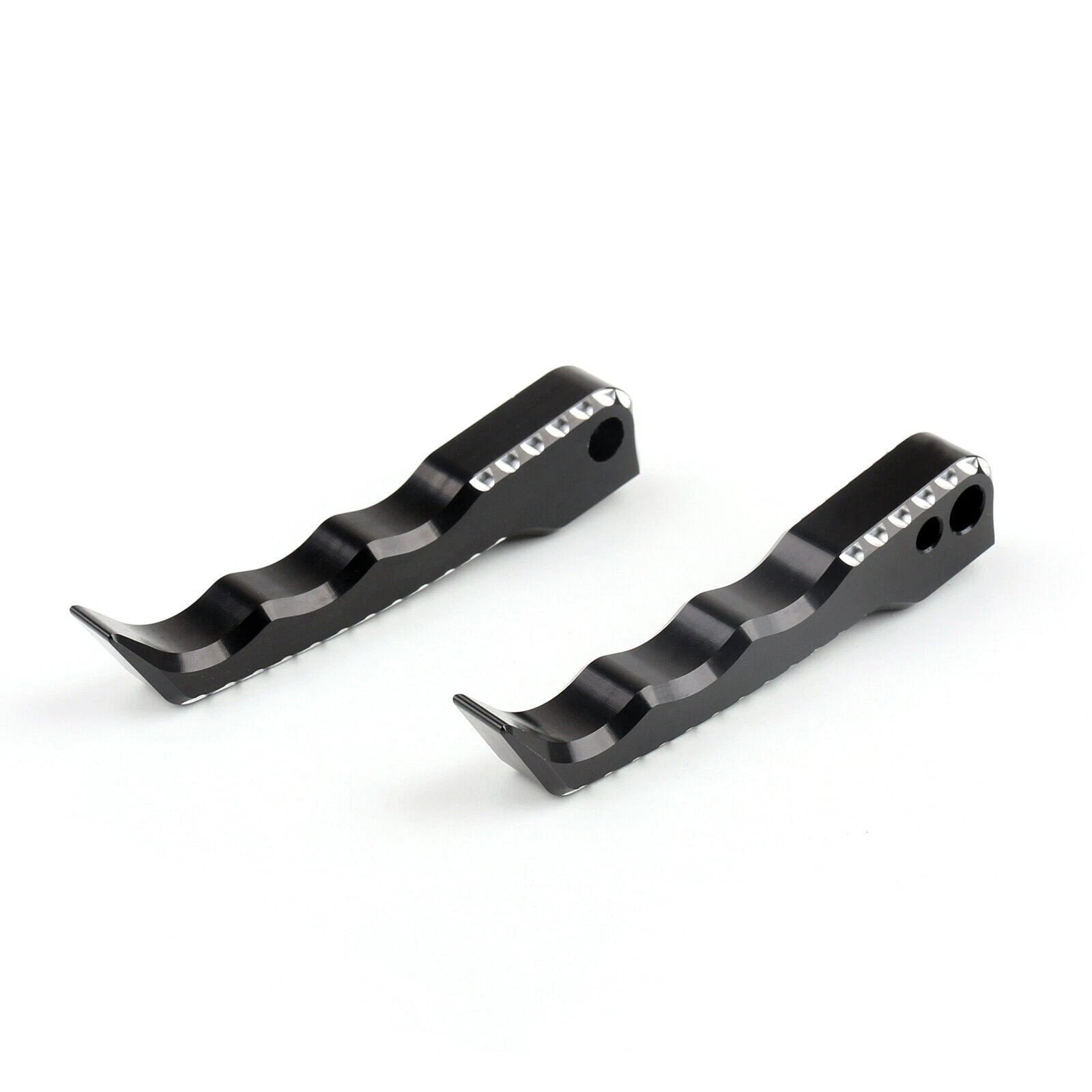 Rear Passenger Footrest Foot Pegs for Suzuki GSXR 1300 Hayabusa (2008–2015) Black