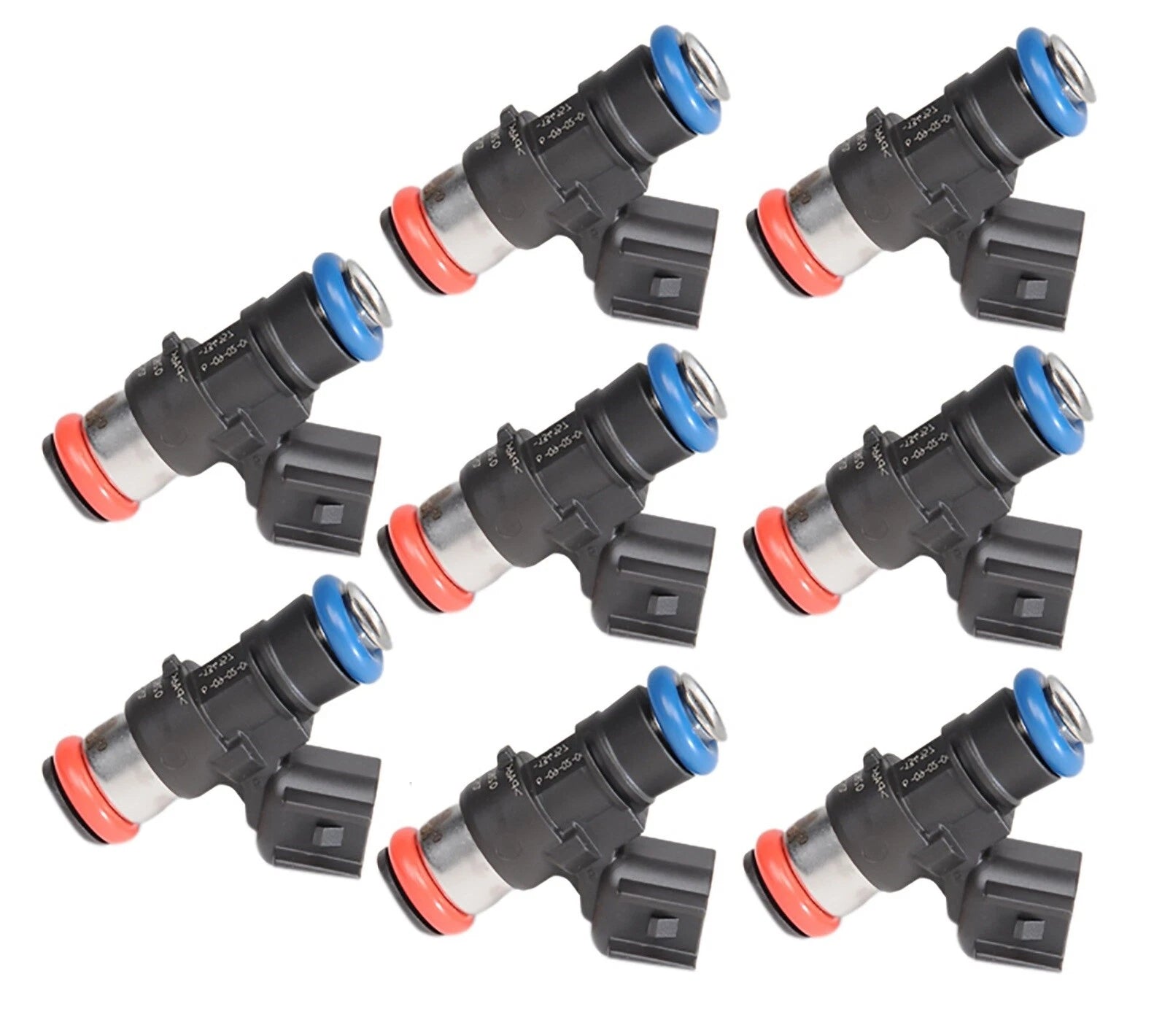 Set of 8 Fuel Injectors for Chevrolet Camaro (2012–2015) ACDelco GM OE