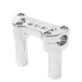 4" Chrome Handlebar Riser 1" Top Clamp for Harley Road Glide Softail (2001-2023)