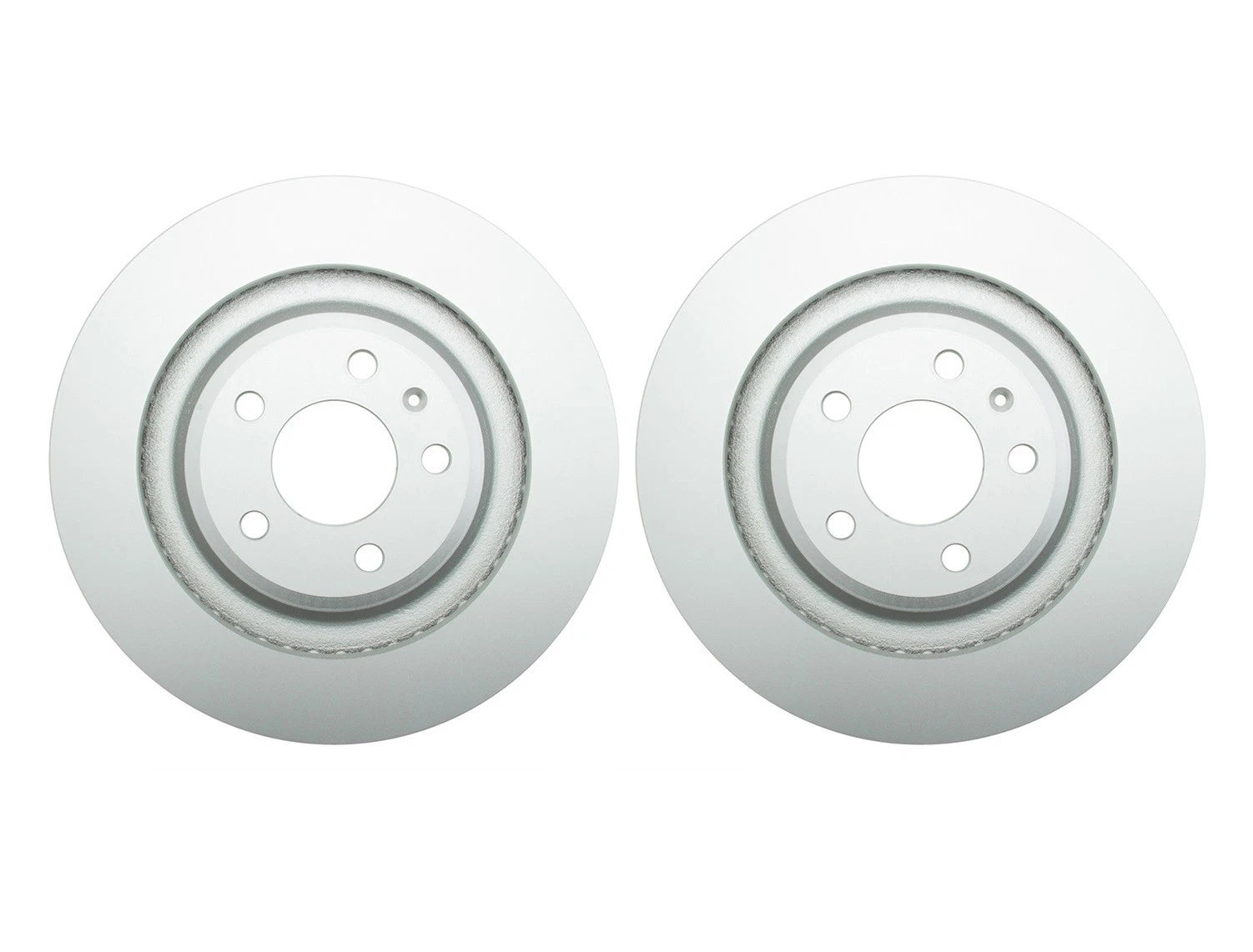Set of 2 Hella Pagid Rear Vented 330mm Disc Brake Rotors for Audi Porsche