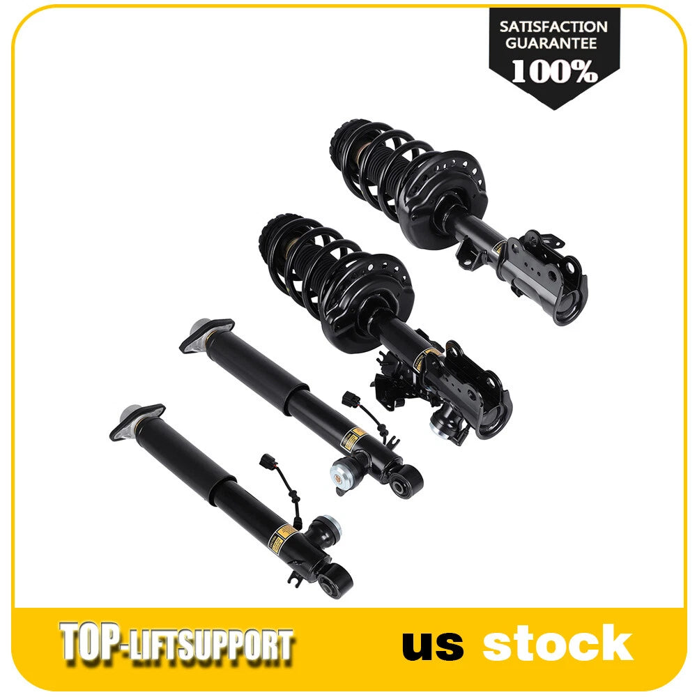 Set of 4 Electric Shock Absorbers for Cadillac SRX (2010–2016)