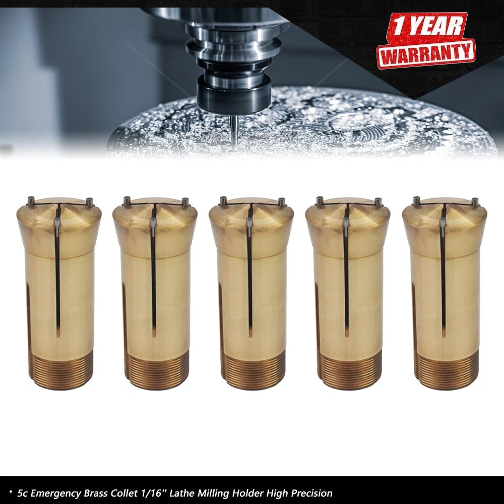 Brass Collet for Lathe Milling (1/16")