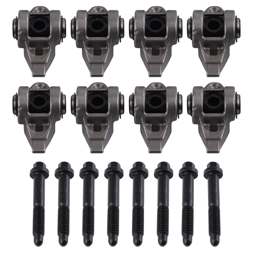Set of 8 Rocker Arms and Trunion Kit for LS1 4.8 5.3 5.7 6.0 (1997–2009)