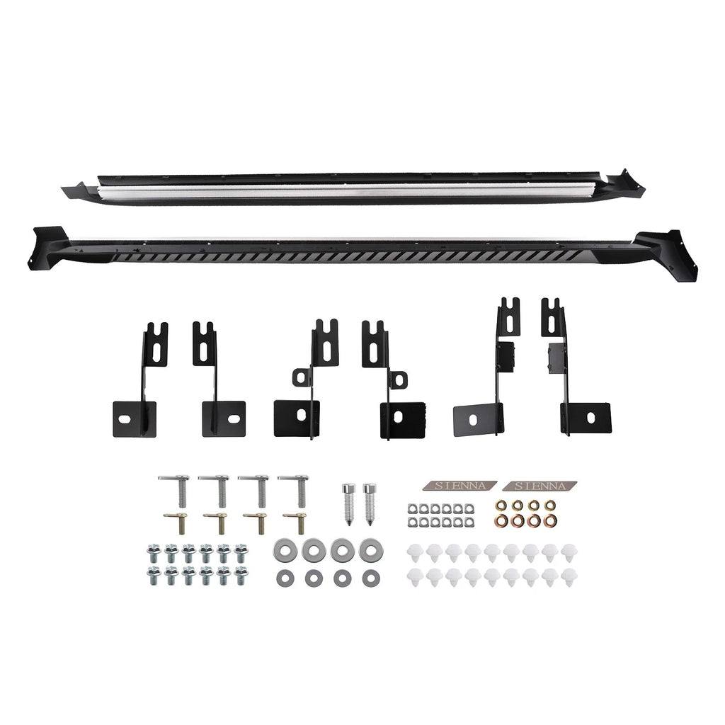 Aluminum Side Step Bars for Toyota Sienna (2011–2019) Anti-Slip