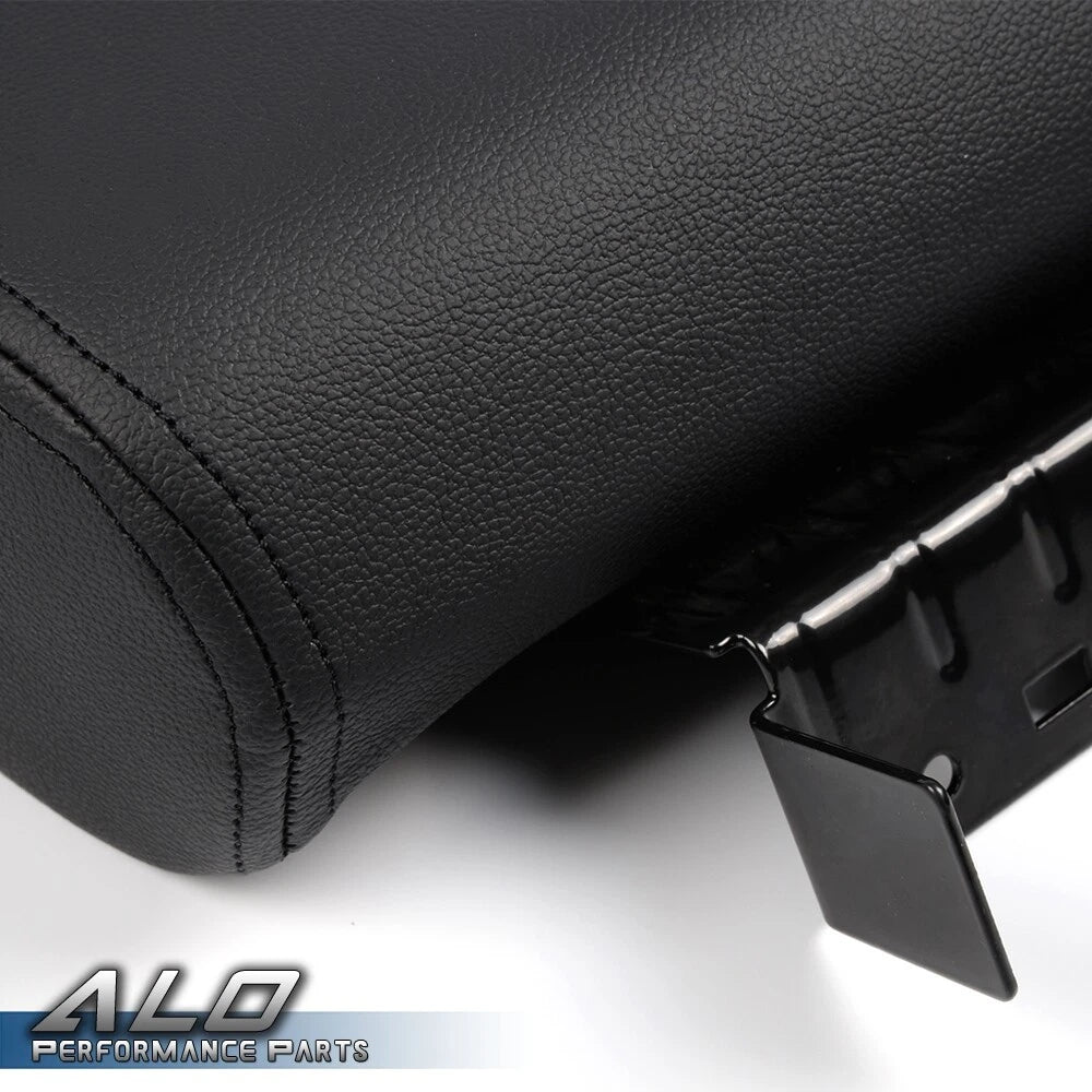 Black Center Console Armrest Lid for Tahoe Silverado Yukon Sierra (2007–2014)
