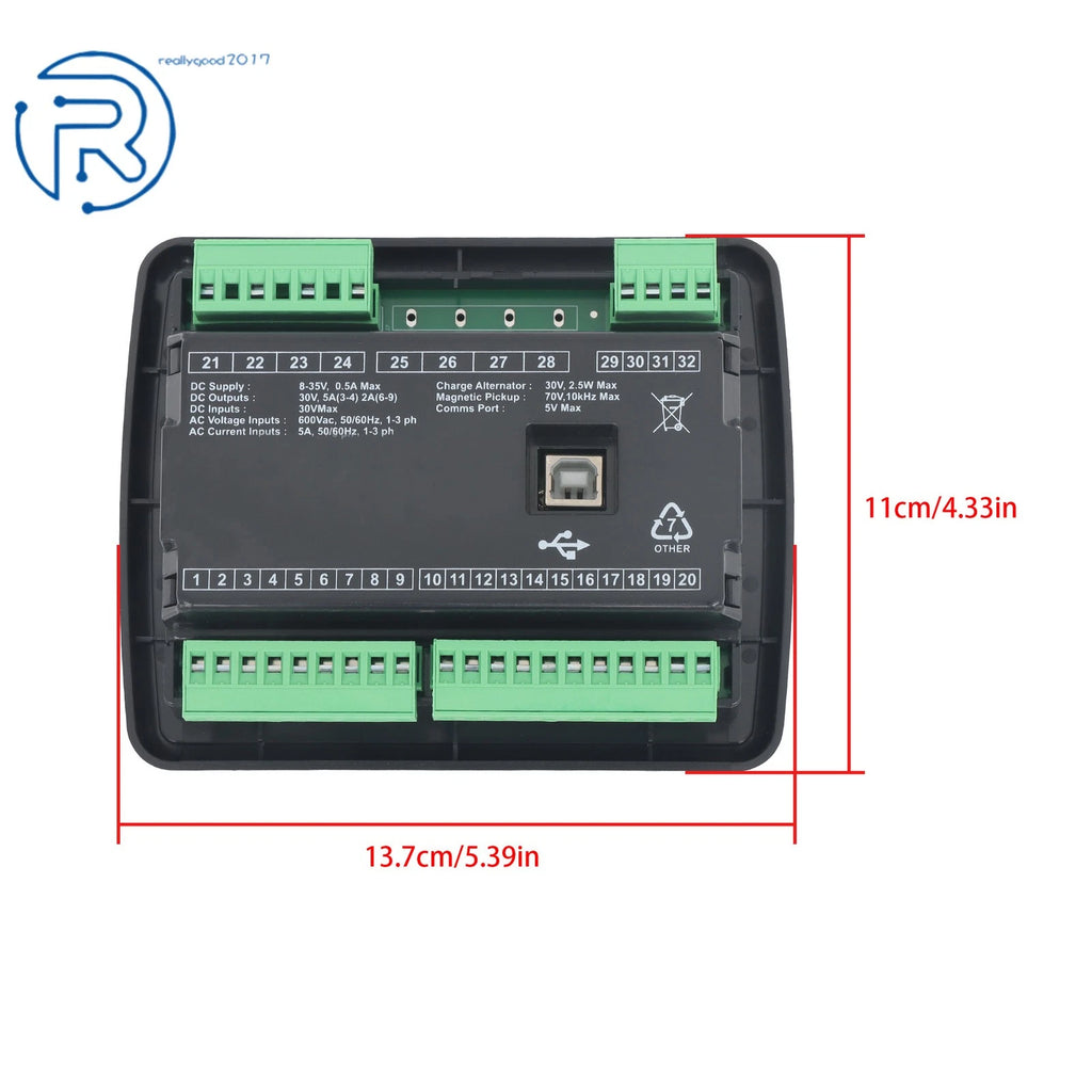 Deep Sea Controller DSE4510 for Various Models (LED, LCD Alarm)
